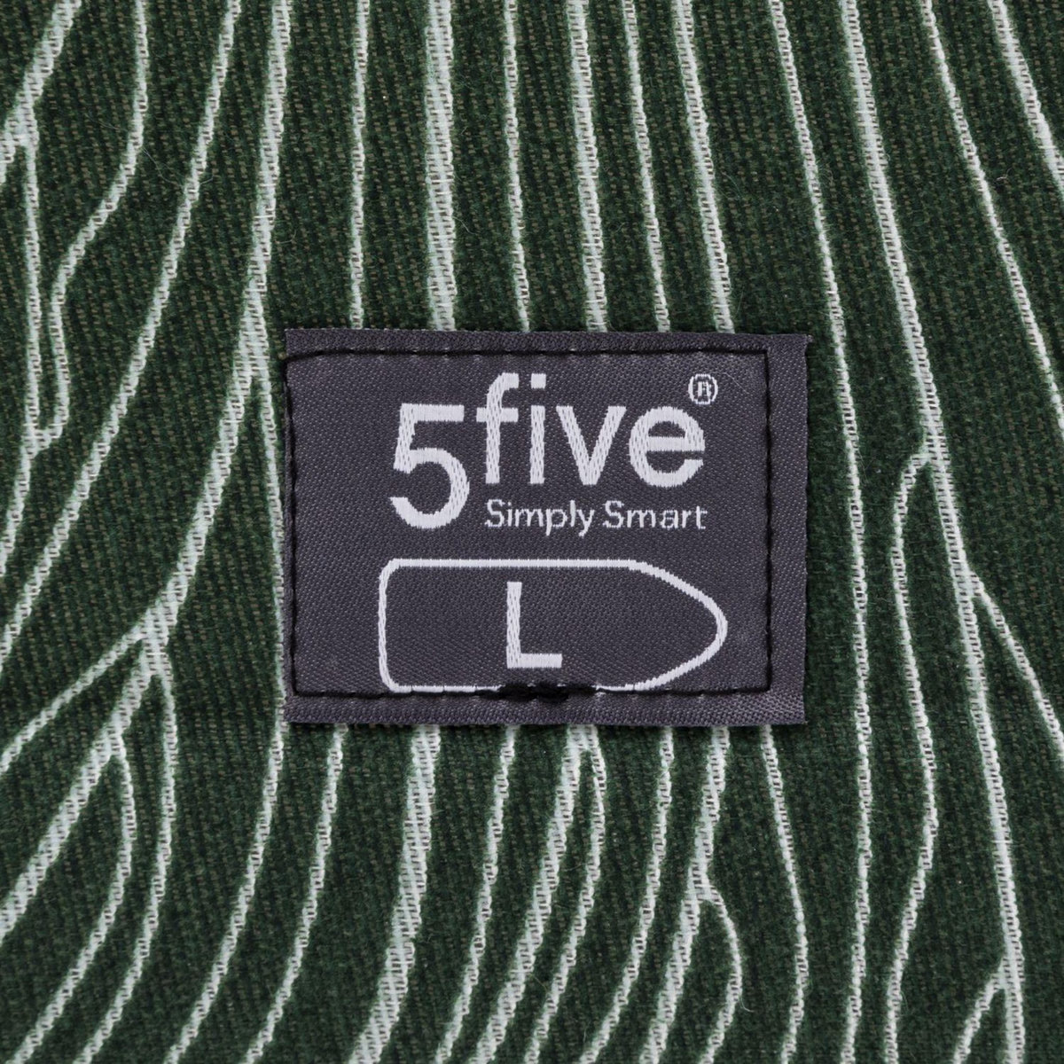 FIVE Housse à repasser 2 couches en coton - Noir et blanc