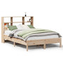 Voir la diapositive 2 : VIDAXL Lit bibliotheque sans matelas 160x200 cm bois massif de pin