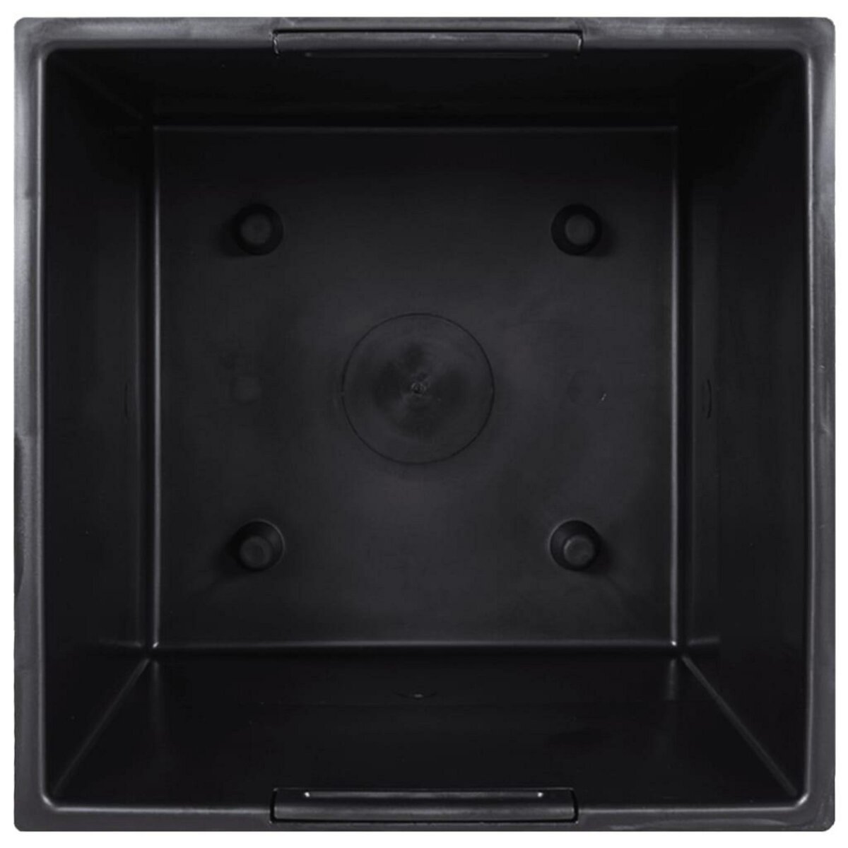 VIDAXL Jardiniere et interieur amovible marron 21 /32 L rotin PP