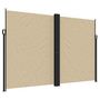 Voir la diapositive 2 : VIDAXL Auvent lateral retractable beige 220x1000 cm