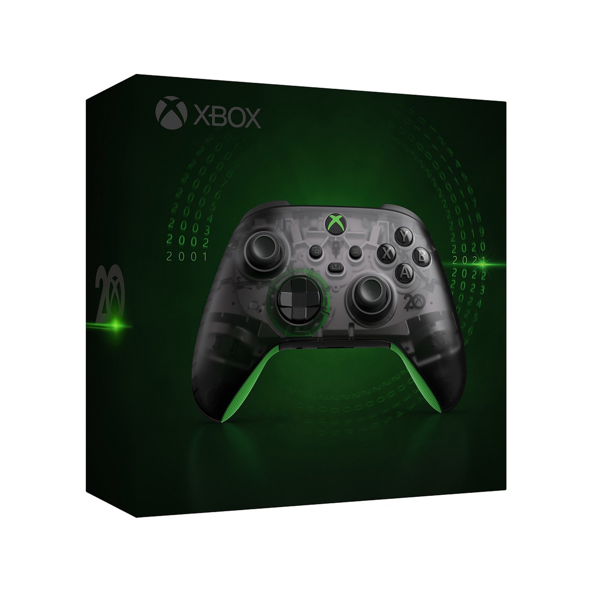 Voir la diapositive 1 : MICROSOFT Manette XBOX sans fil - Edition limitée Anniversaire 20 ans XBOX