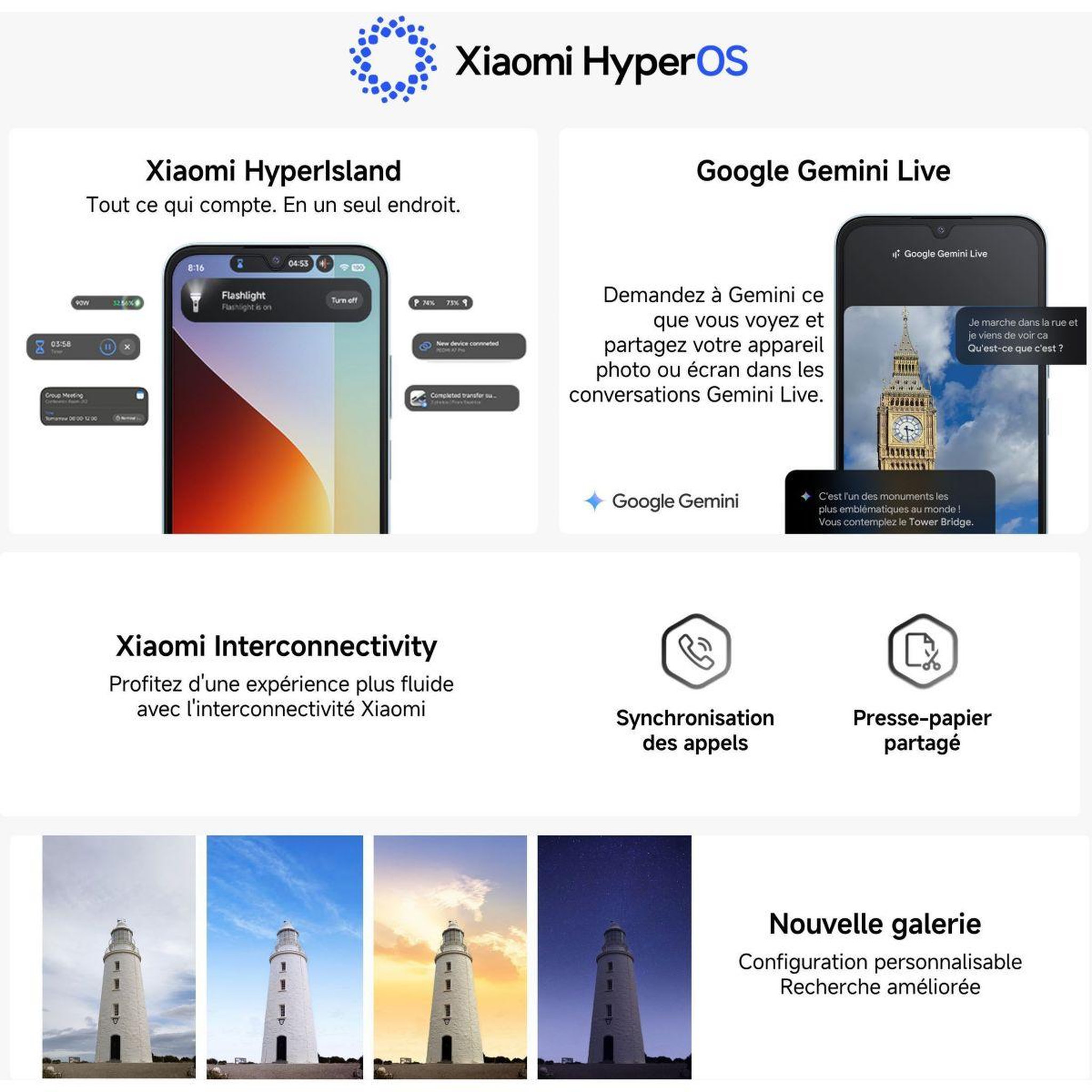 Voir la diapositive 5 : XIAOMI Smartphone redmi a7 pro 4g 128go bleu