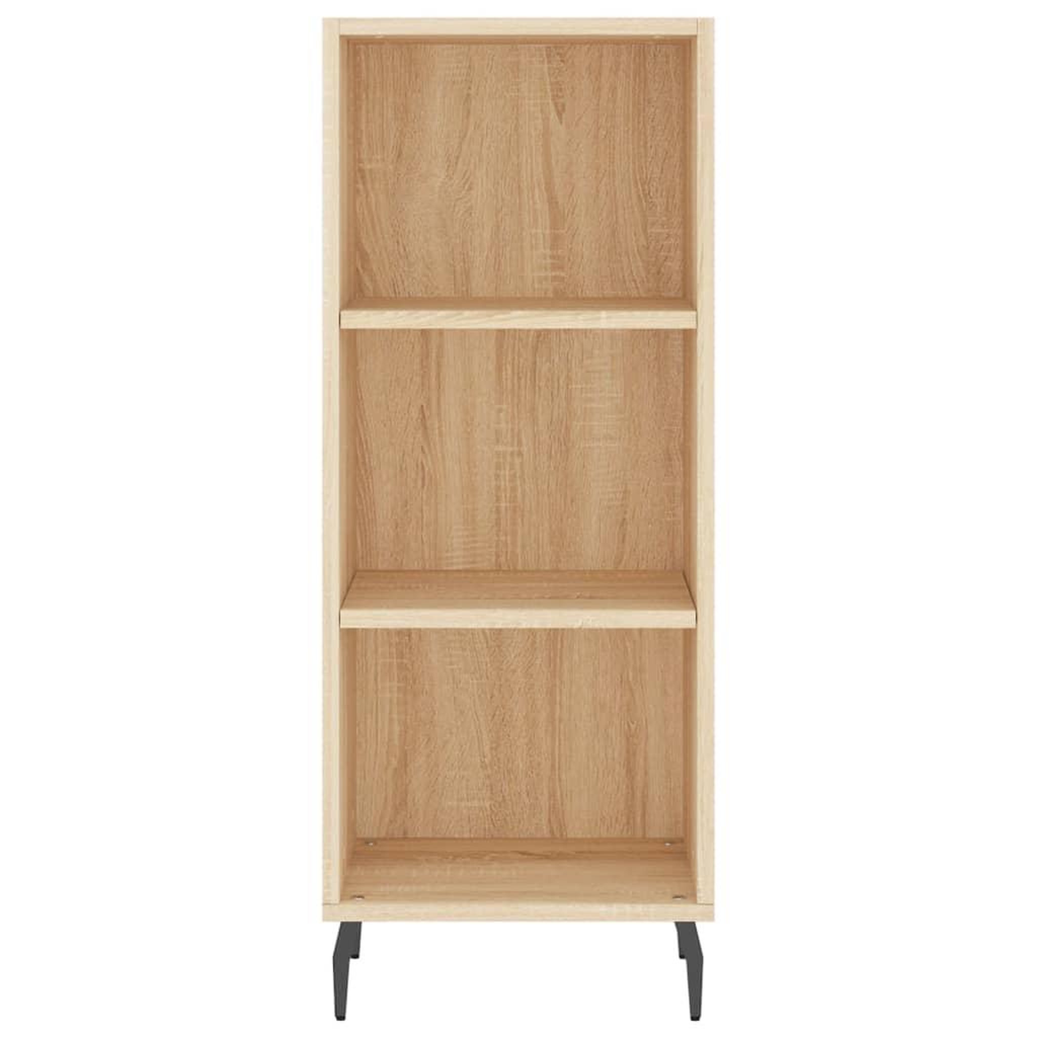 Voir la diapositive 4 : VIDAXL Buffet chene sonoma 34,5x32,5x90 cm bois d'ingenierie