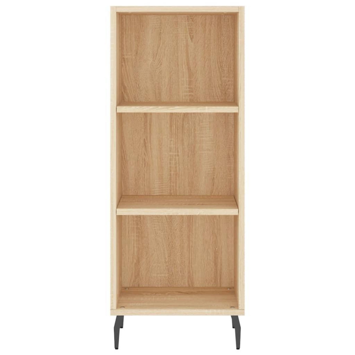 VIDAXL Buffet chene sonoma 34,5x32,5x90 cm bois d'ingenierie
