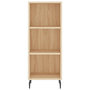 Voir la diapositive 4 : VIDAXL Buffet chene sonoma 34,5x32,5x90 cm bois d'ingenierie