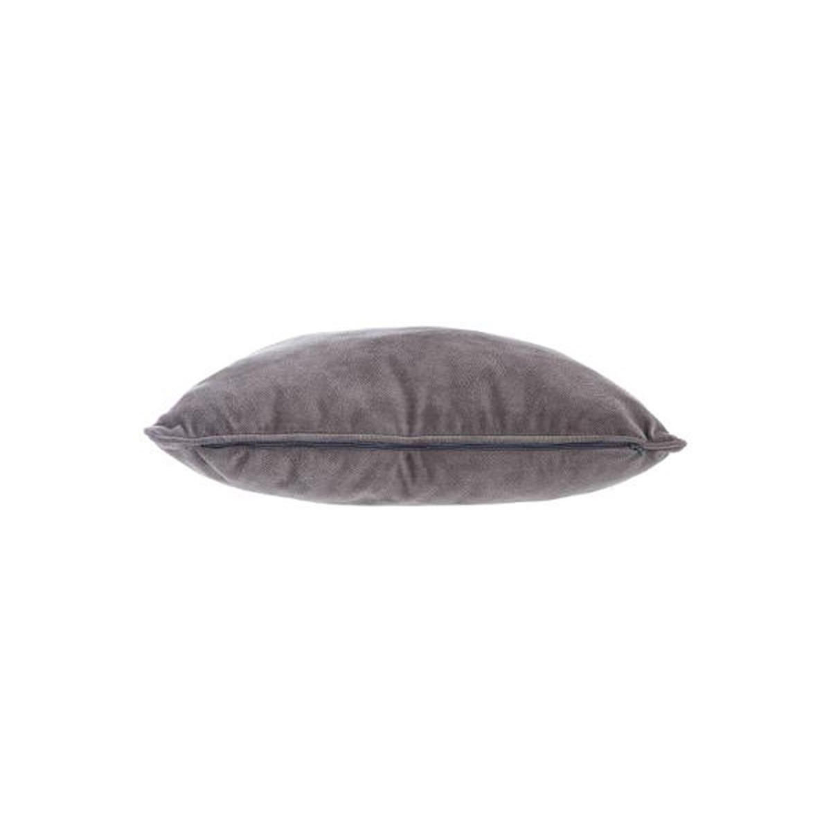 ATMOSPHERA Coussin Déhoussable  Lilou  50x30cm Gris Foncé