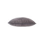 Voir la diapositive 2 : ATMOSPHERA Coussin Déhoussable  Lilou  50x30cm Gris Foncé