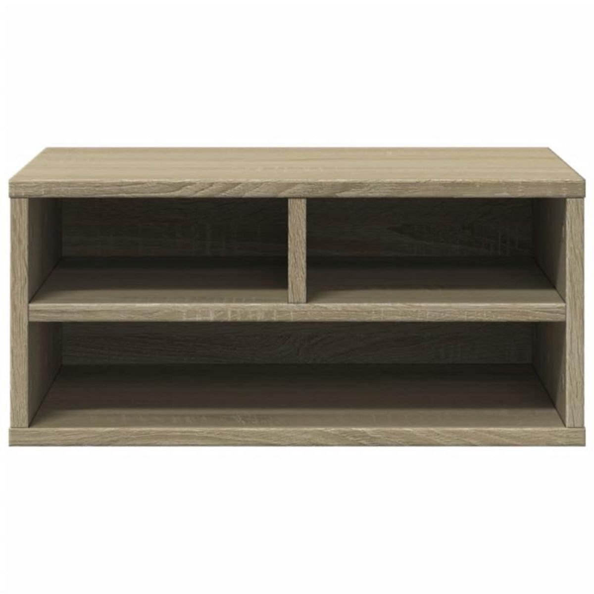 VIDAXL Support d imprimante chêne sonoma 49x40x22,5 cm bois ingénierie
