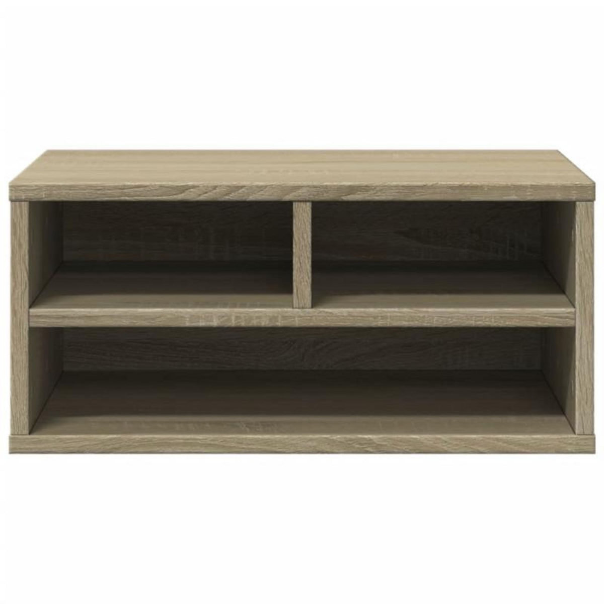 VIDAXL Support d imprimante chêne sonoma 49x40x22,5 cm bois ingénierie