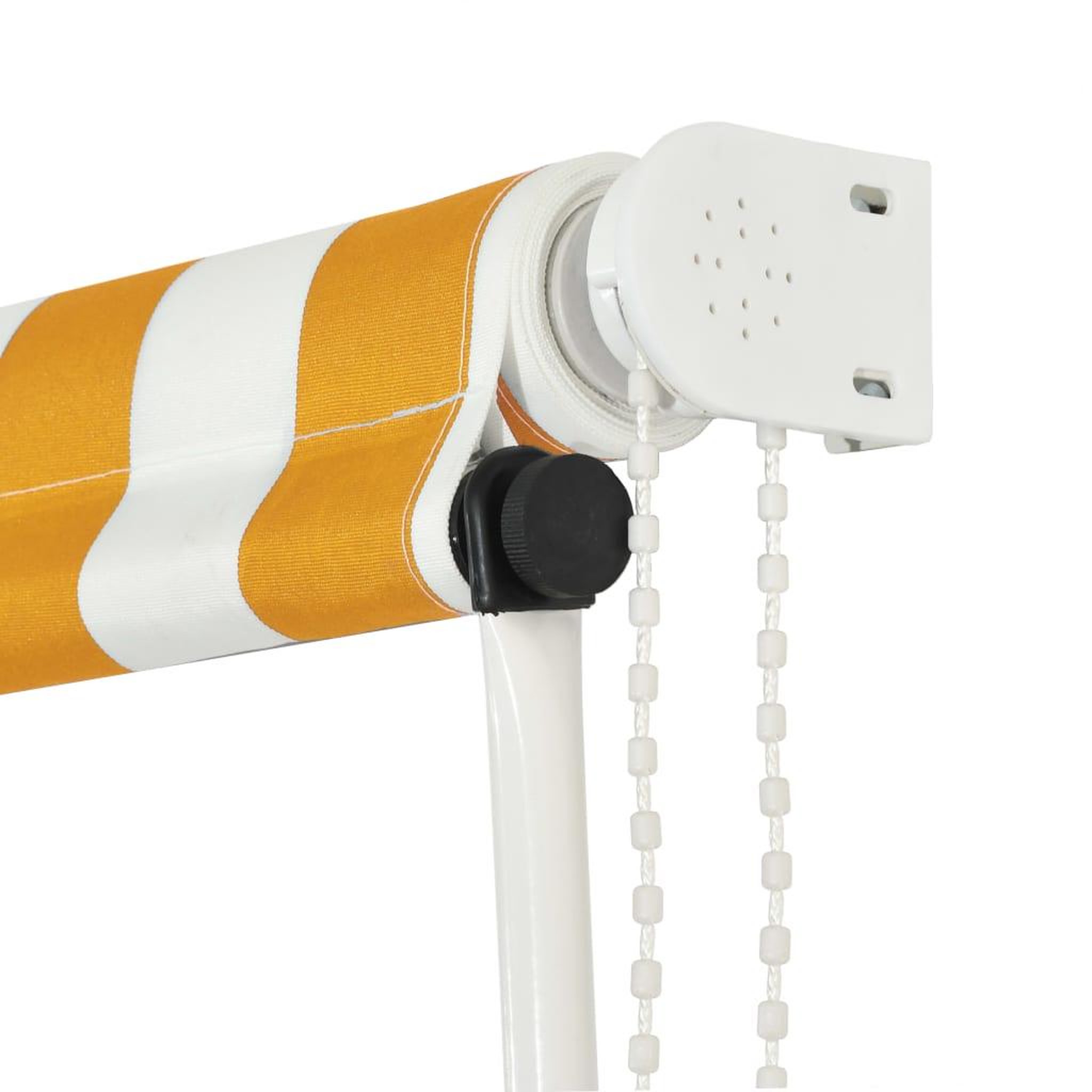 Voir la diapositive 5 : VIDAXL Auvent retractable 350x150 cm Jaune et blanc