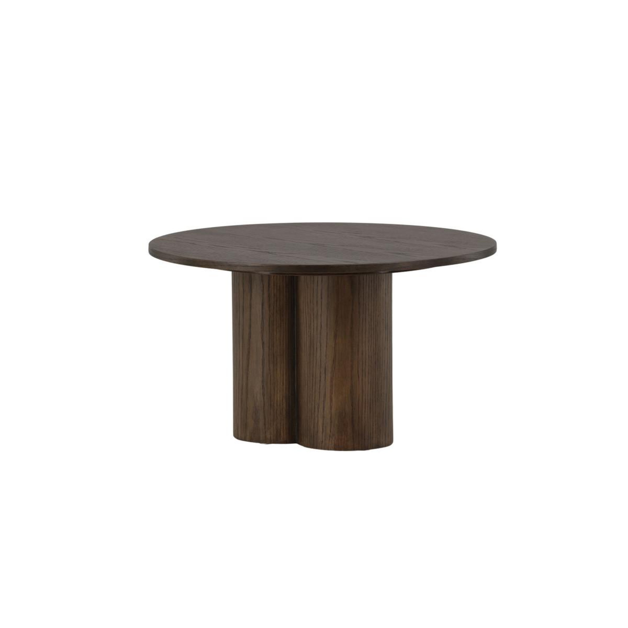 Voir la diapositive 4 : Paris Prix Table basse ronde  olivia  80cm moka