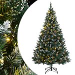 VIDAXL Sapin de Noël artificiel 300 LED 240 cm