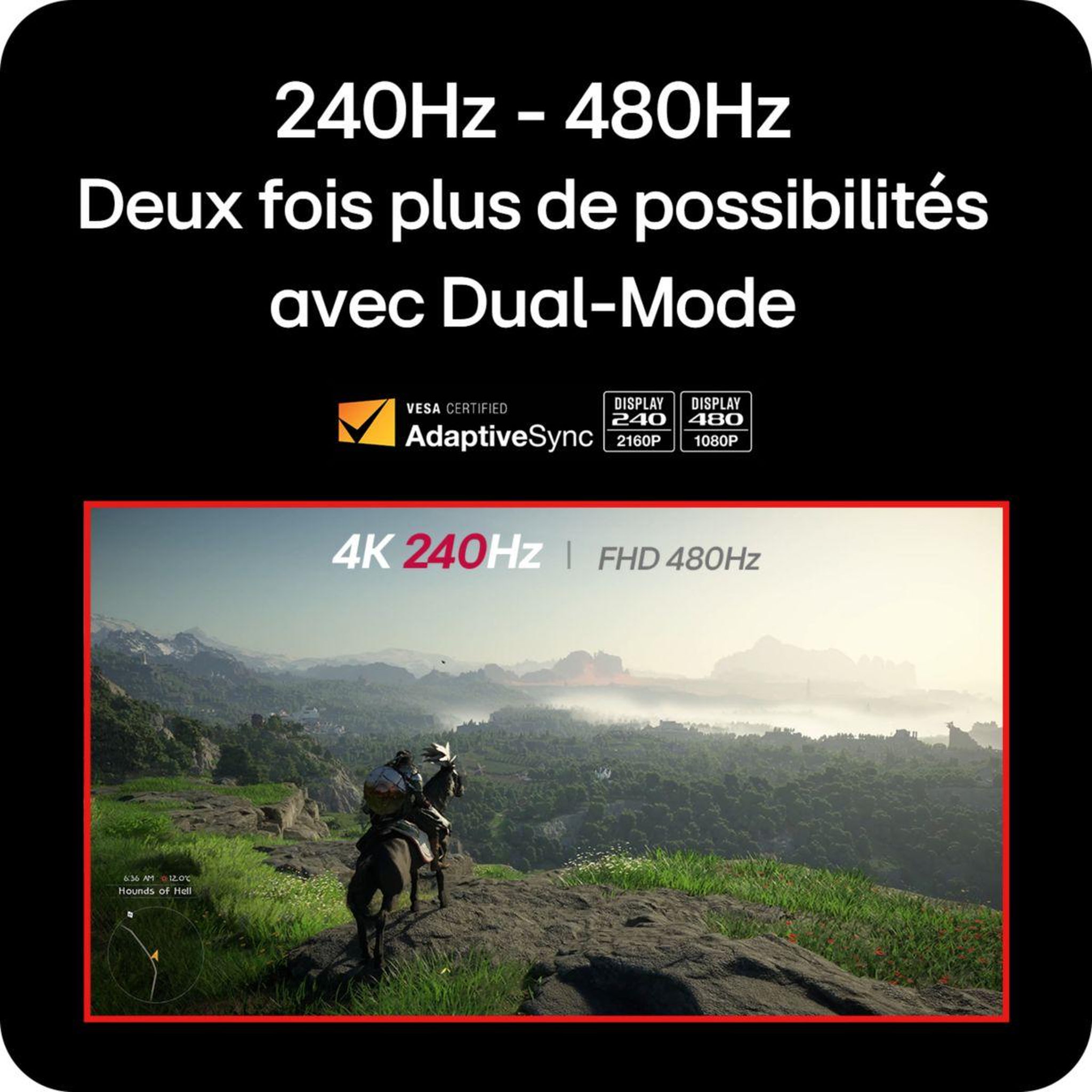 Voir la diapositive 5 : LG Ecran PC Gamer 27G850A-B UltraGear IPS 27''