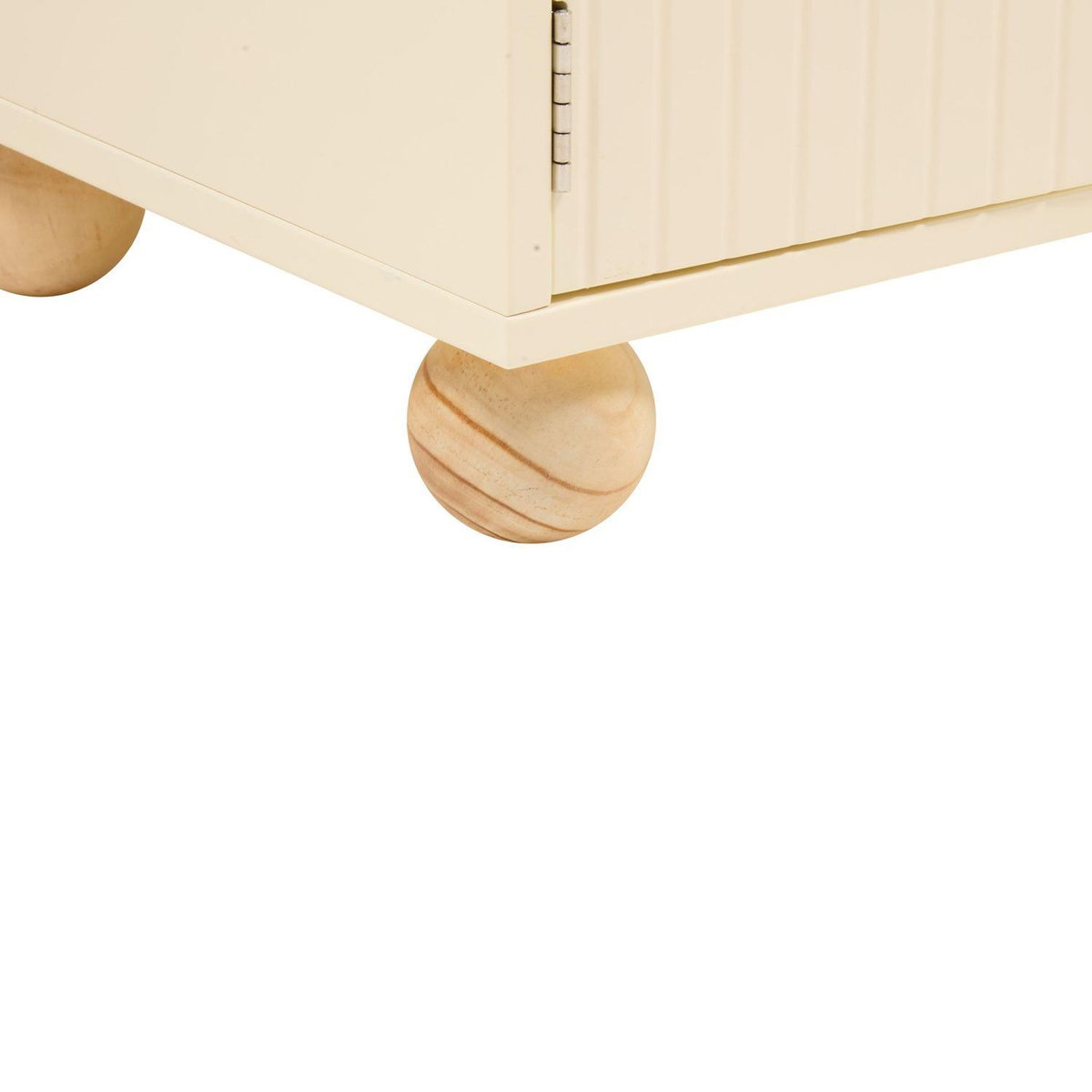 ATMOSPHERA Bibliothèque enfant 2 portes et 1 niche BOULI - Beige