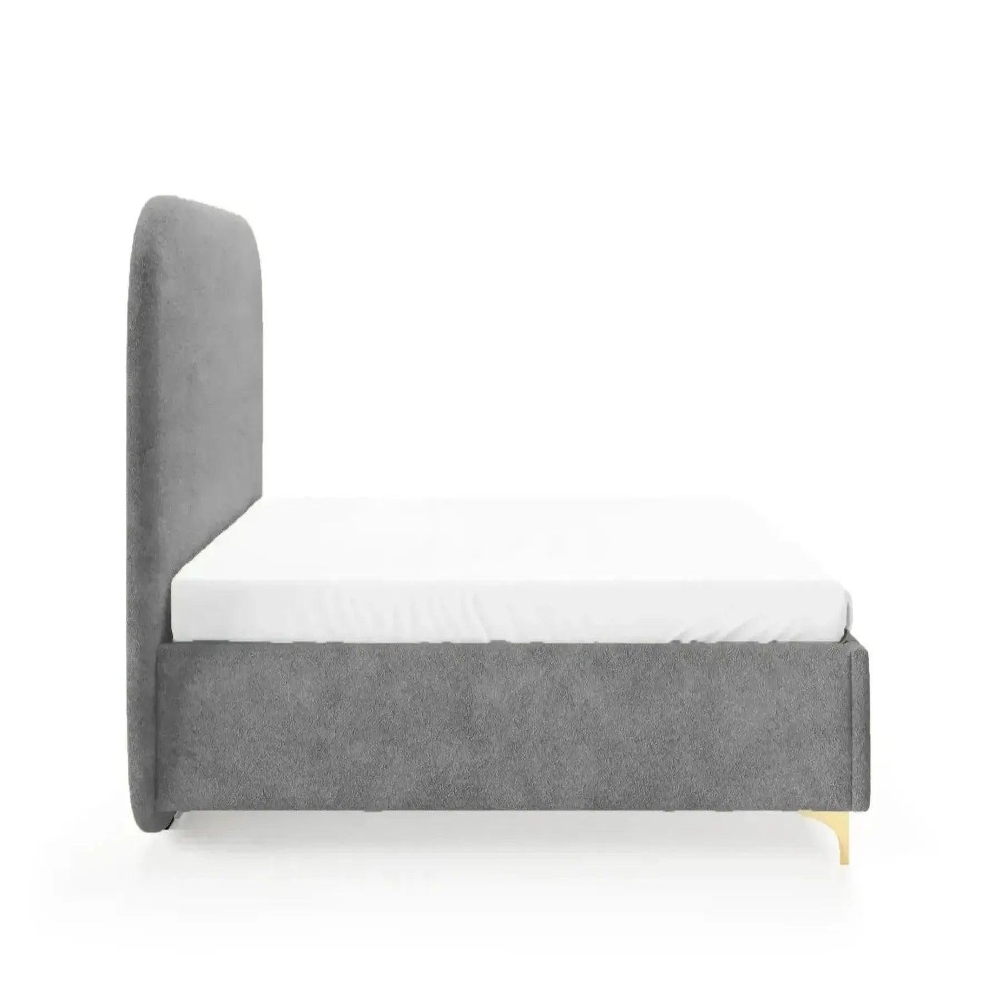 Voir la diapositive 6 : CASANOVA PARIS Charlotte - lit coffre tissu chenille