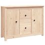 Voir la diapositive 2 : VIDAXL Buffet 100x35x74 cm Bois massif de pin