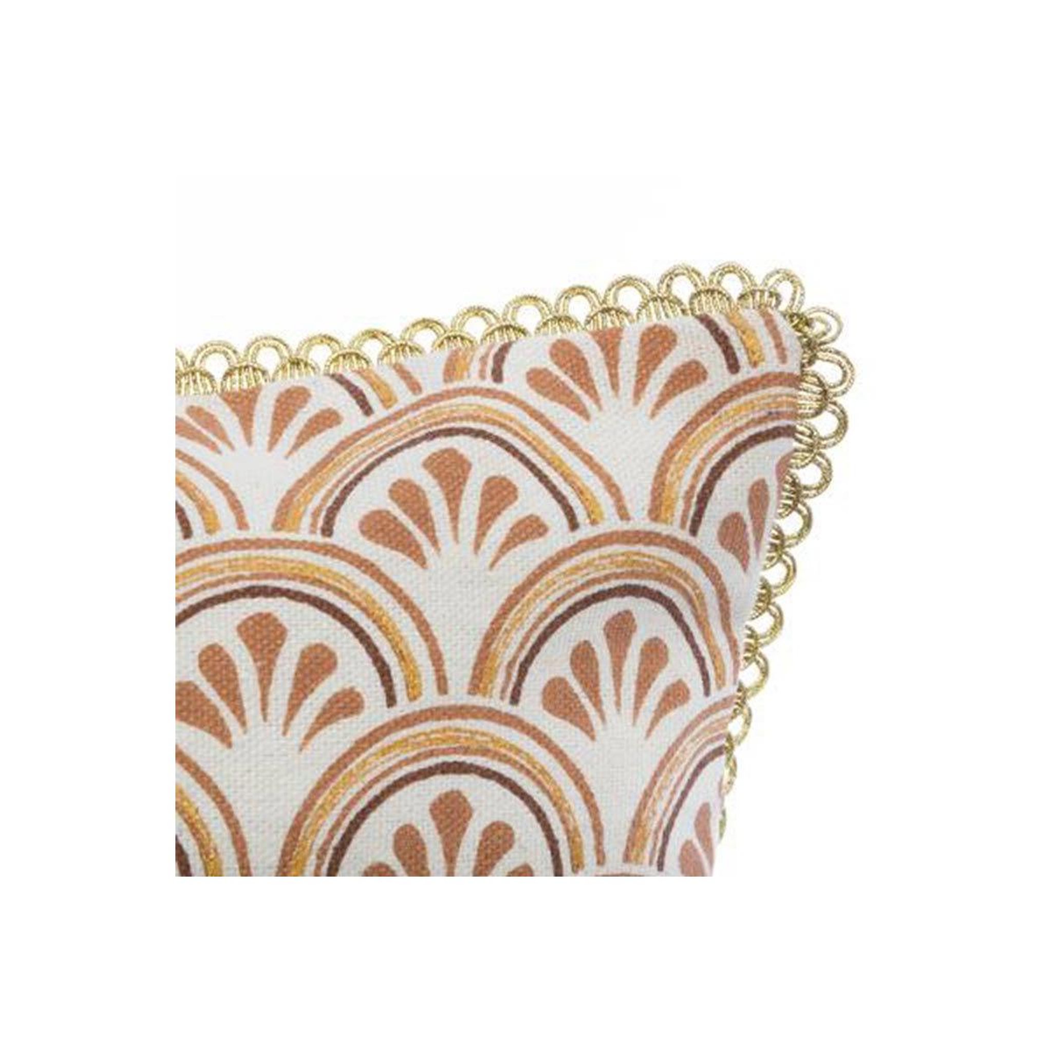 Voir la diapositive 4 : ATMOSPHERA Coussin Déco Déhoussable  Art  40x40cm Rose