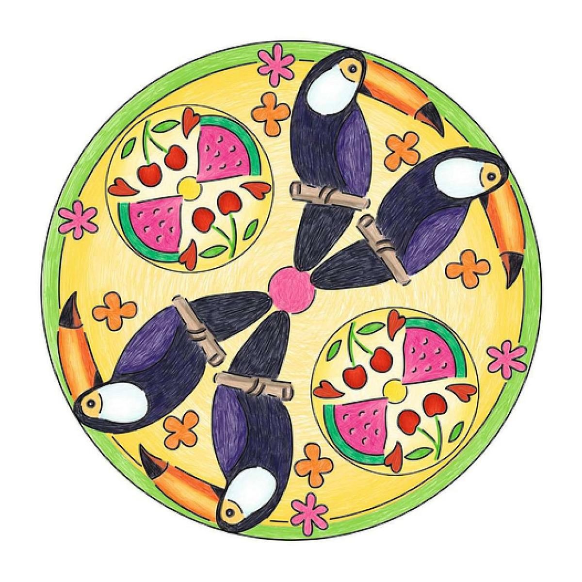 RAVENSBURGER Mandala - midi - Flamingo