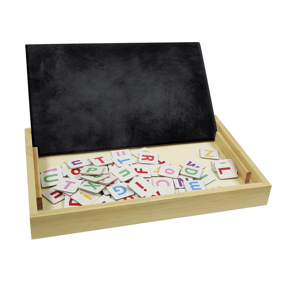 Lexibook Bio Toys L'Ecole des Mots bilingue Anglais-Espagnol - Jeu en Bois