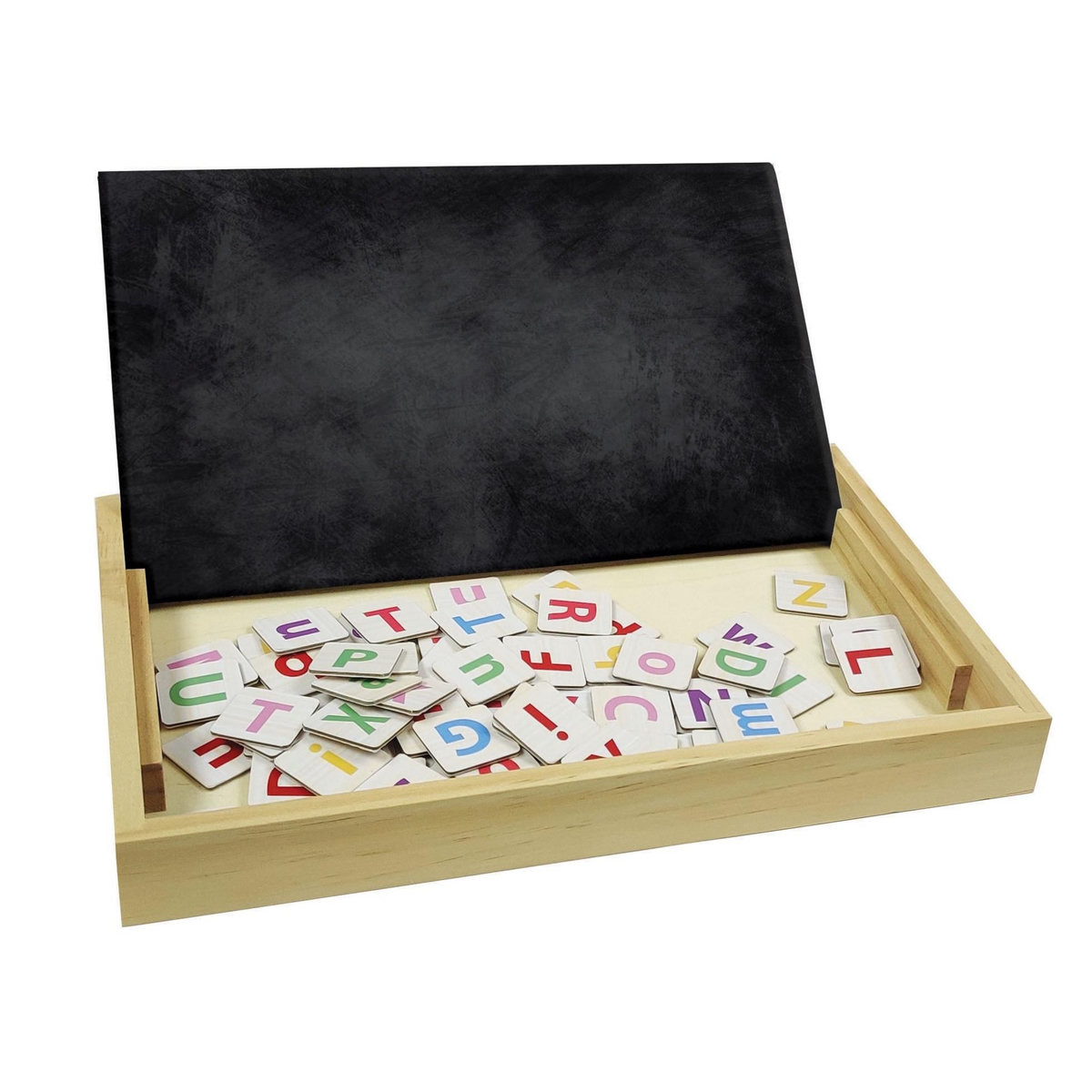 Lexibook Bio Toys L'Ecole des Mots bilingue Anglais-Espagnol - Jeu en Bois