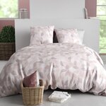 ATELIER DU COTON Housse de couette 260x240 ALIX + 2 taies coton 57 fils