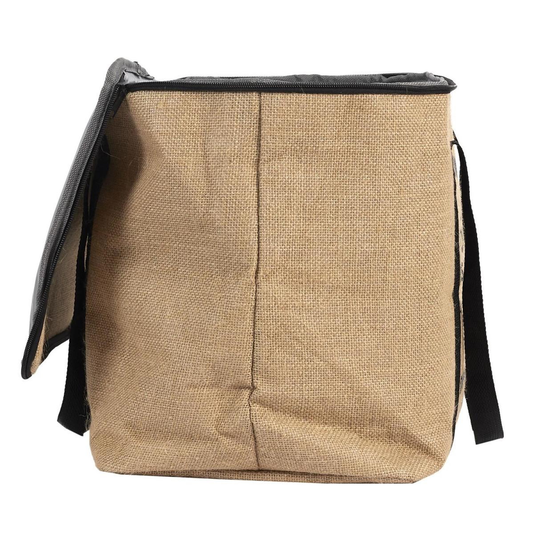 Voir la diapositive 4 : COOK CONCEPT Sac Fraîcheur  Effet Jute  42cm Naturel