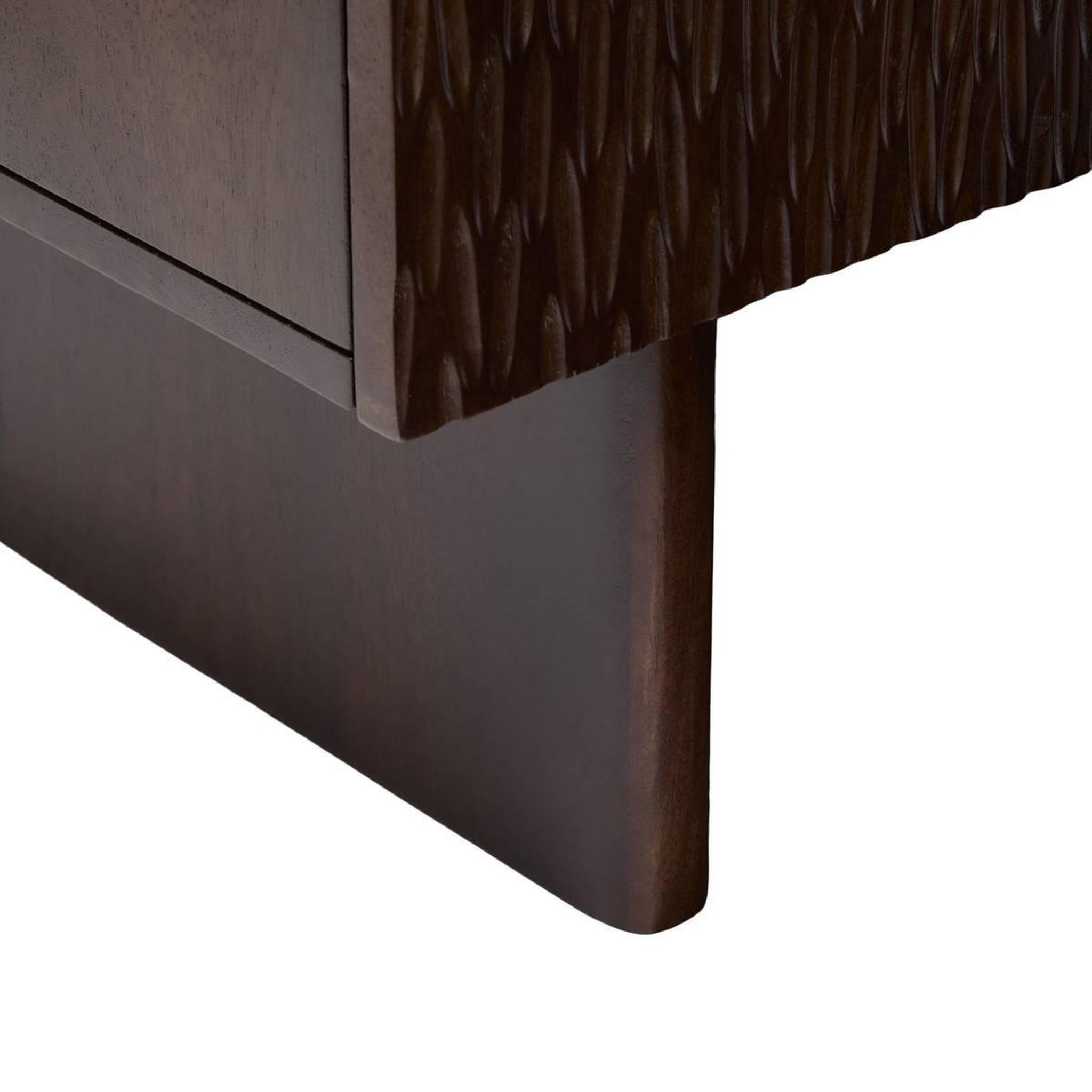 Voir la diapositive 3 : ATMOSPHERA Buffet 3 Portes en Bois  Nyero  150cm Marron