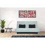 Voir la diapositive 2 : DUNLOPILLO DUNLOPILLO Banquette clic clac 2 places - Vert - ReVEUR