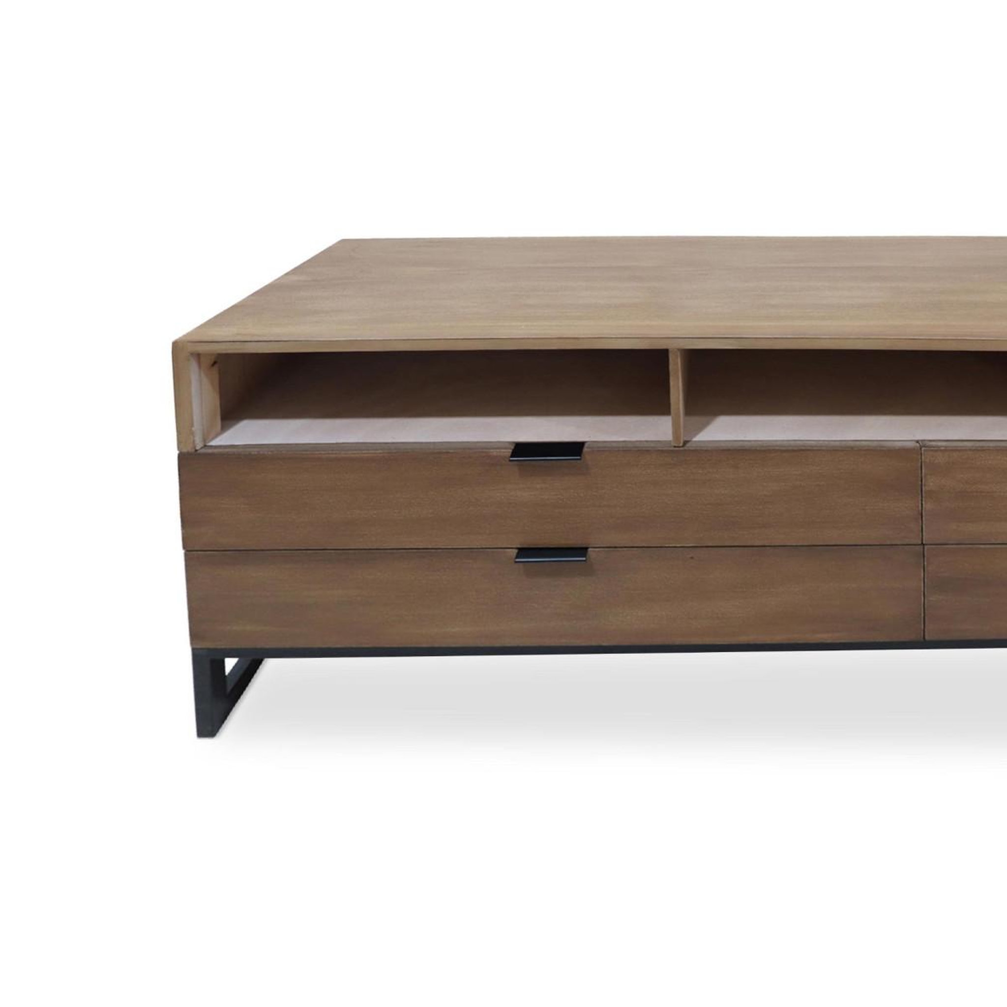 Voir la diapositive 4 : Paris Prix Meuble tv design design  bolta  150cm chêne clair