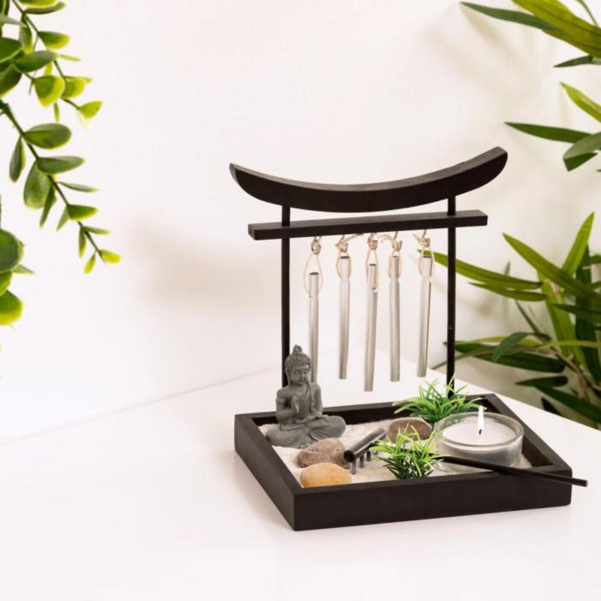 ATMOSPHERA Jardin Zen  Grelots  16cm Noir