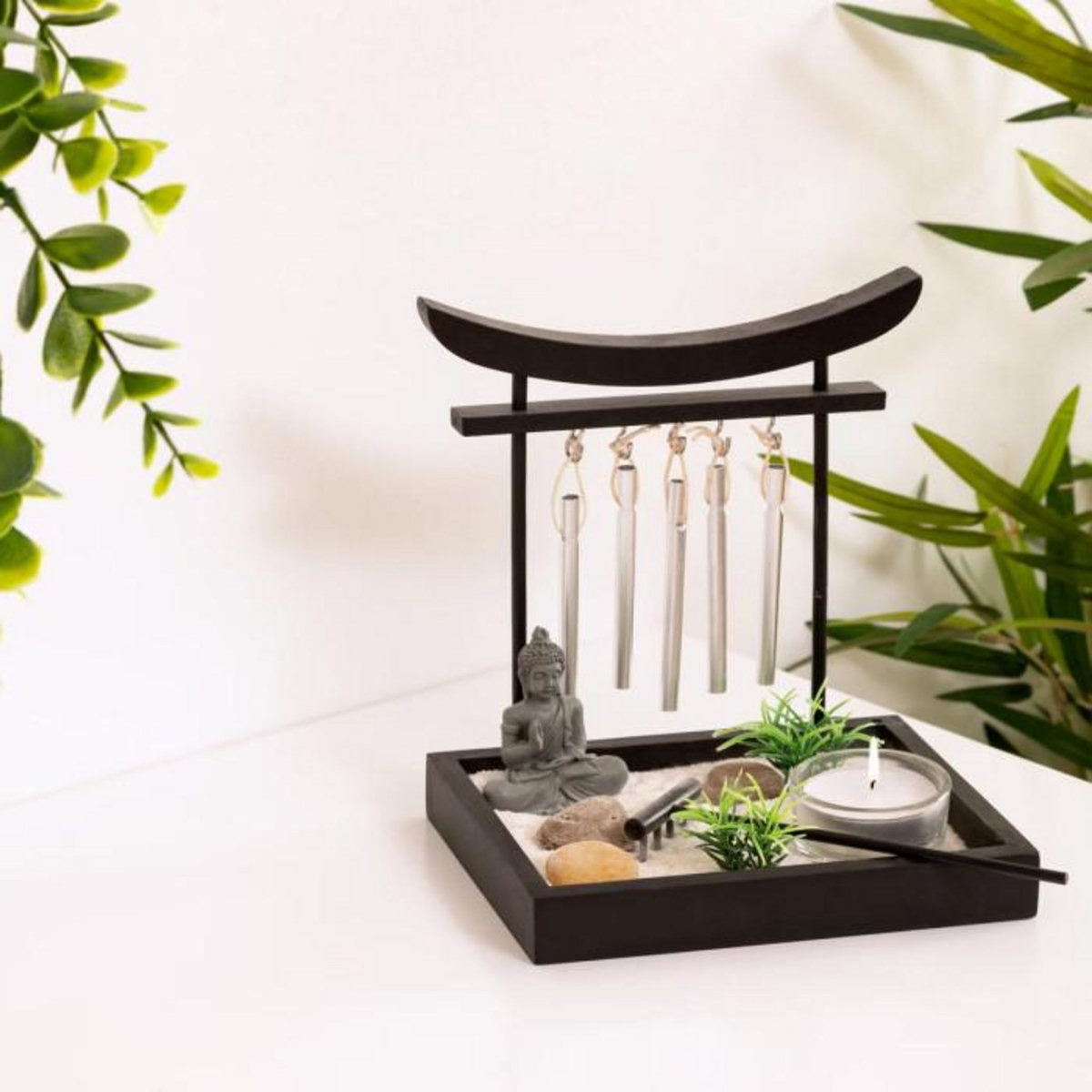 ATMOSPHERA Jardin Zen  Grelots  16cm Noir