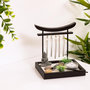 Voir la diapositive 3 : ATMOSPHERA Jardin Zen  Grelots  16cm Noir