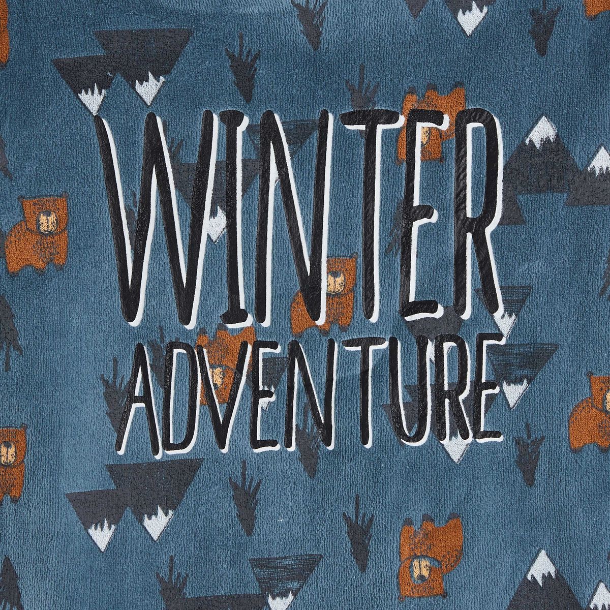 INEXTENSO Ensemble pyjama velours ours garçon