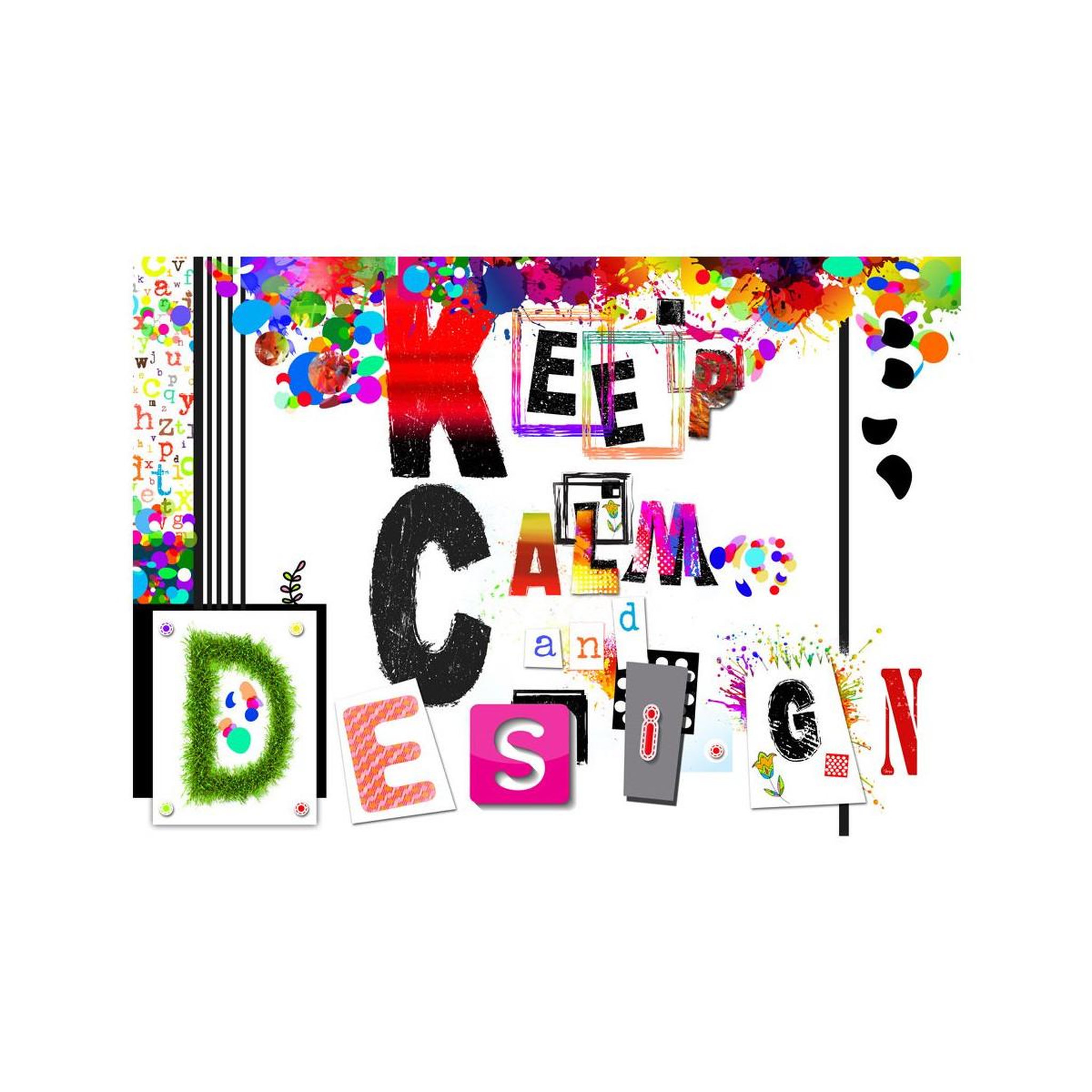 Voir la diapositive 2 : Paris Prix Papier peint  keep calm & design