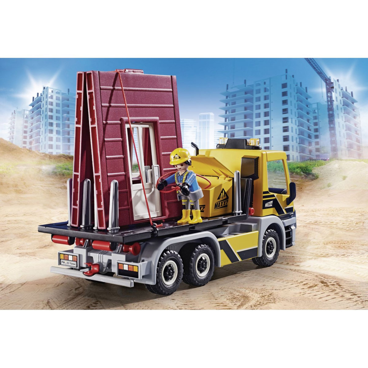 PLAYMOBIL 70444 City action - Camion avec benne et plateforme
