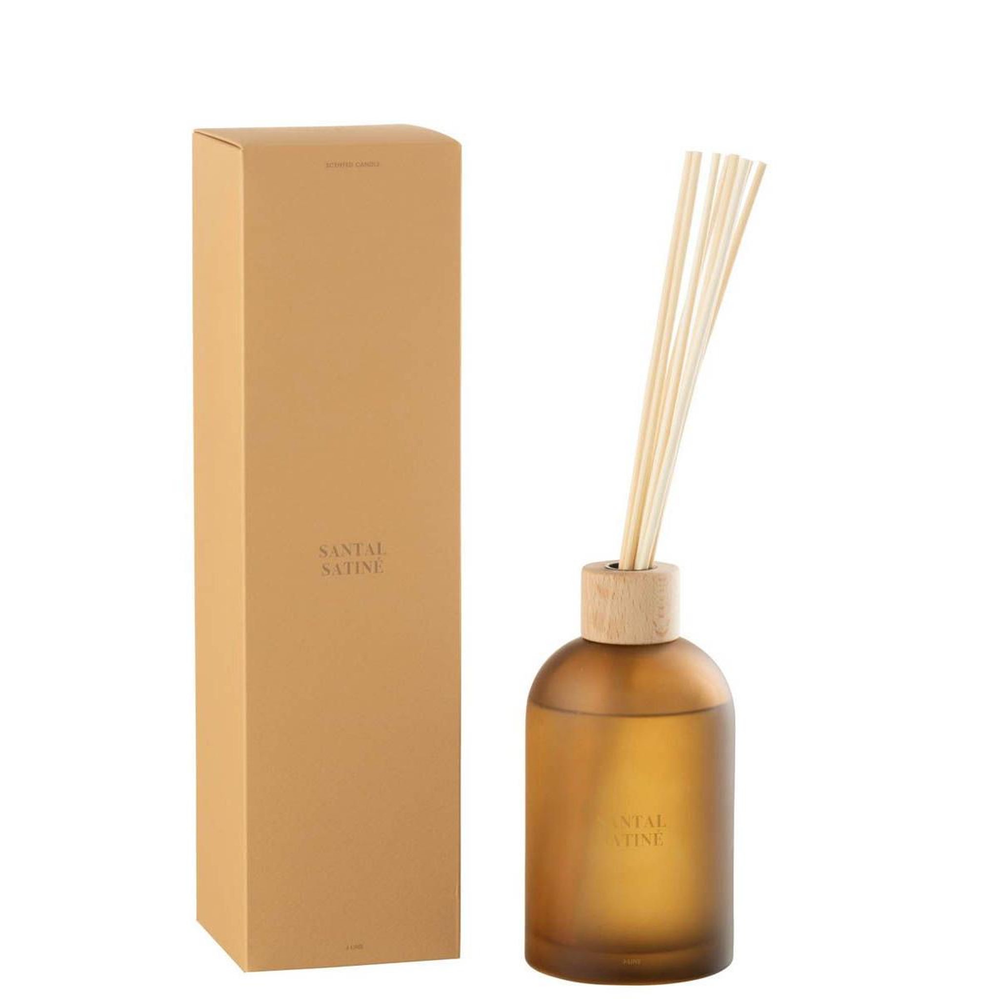 Voir la diapositive 2 : J-LINE Diffuseur de parfum  accords essentiels  550ml santal satiné