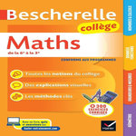 BESCHERELLE MATHS COLLEGE DE LA 6E A LA 3E. EDITION 2022, Mante Jérôme