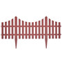 Voir la diapositive 2 : VIDAXL Bordures de pelouse 17 pcs 10 m Marron