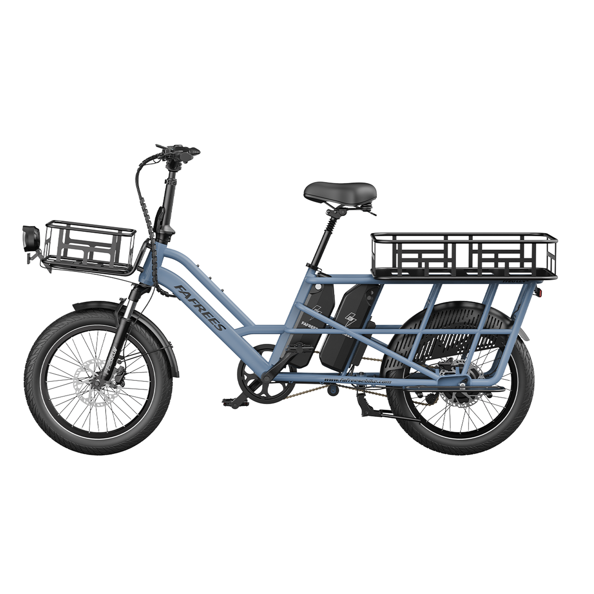 Voir la diapositive 1 : FAFREES Vélo utilitaire électrique fafrees ff20 cuv