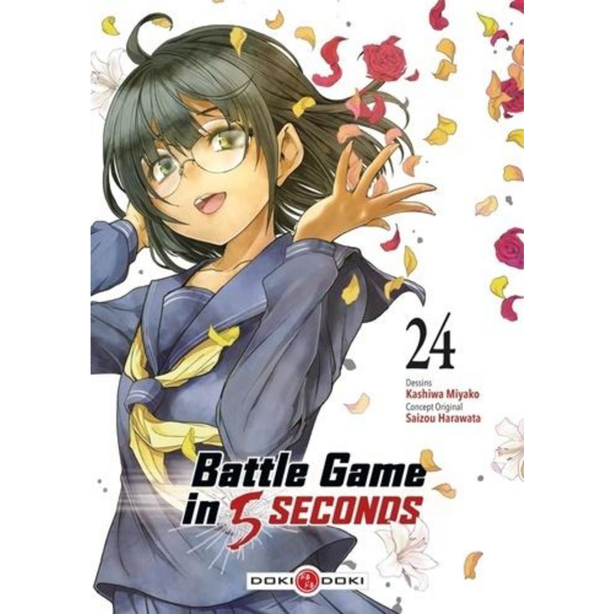 BATTLE GAME IN 5 SECONDS TOME 24 , Miyako Kashiwa