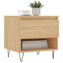 Voir la diapositive 3 : VIDAXL Tables basses 2 pcs chene sonoma 50x46x50 cm bois d'ingenierie