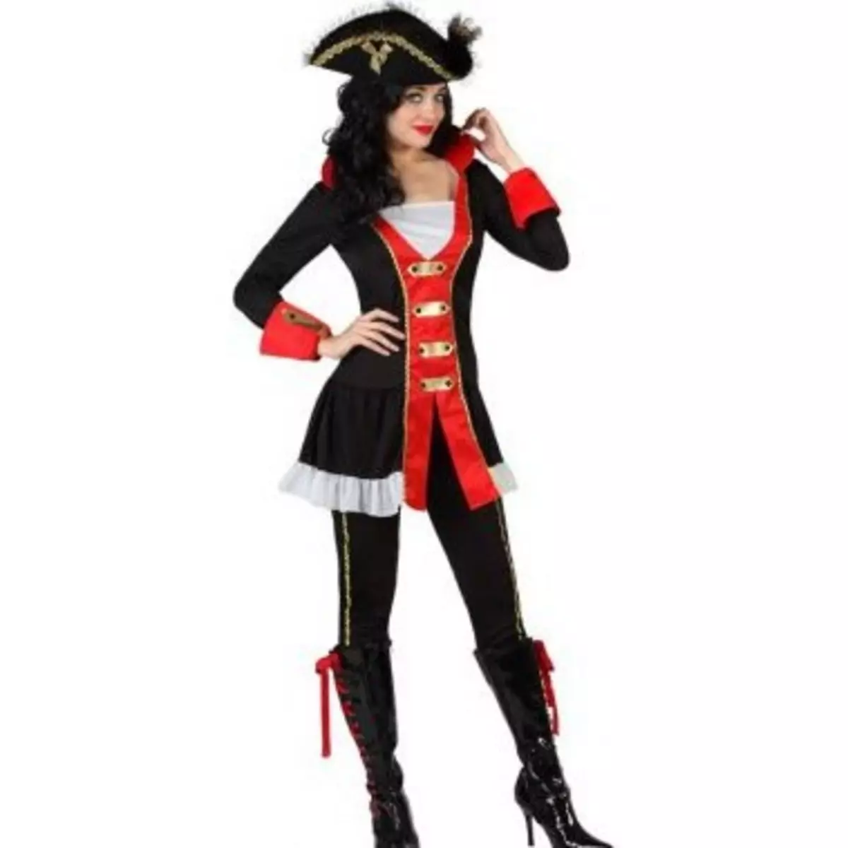 ATOSA Costume Capitaine Pirate - XS/S