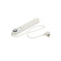 Voir la diapositive 1 : SMART SYSTEM Multiprise 5 Prises  2 USB  100cm Blanc