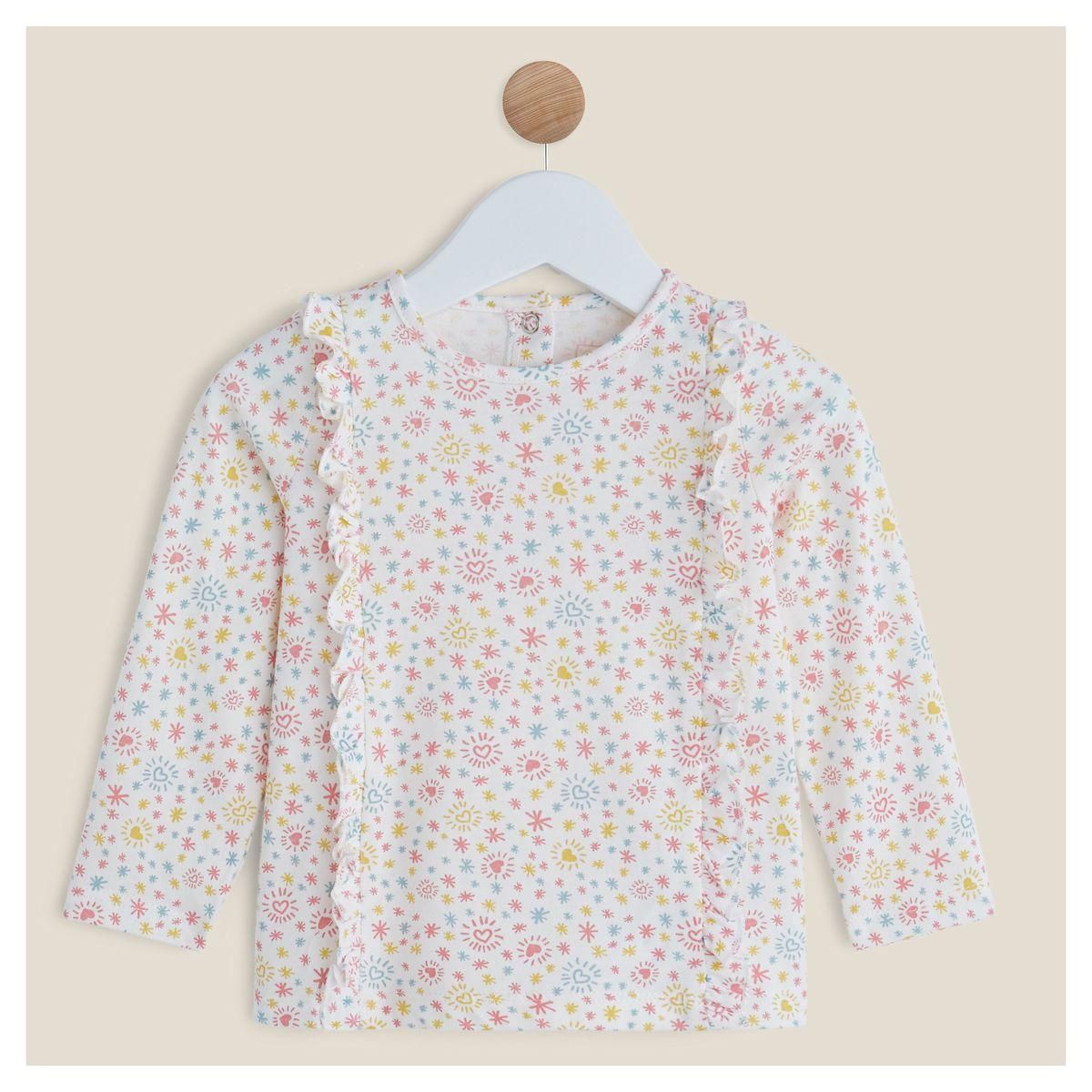 IN EXTENSO T-shirt manches longues bébé fille