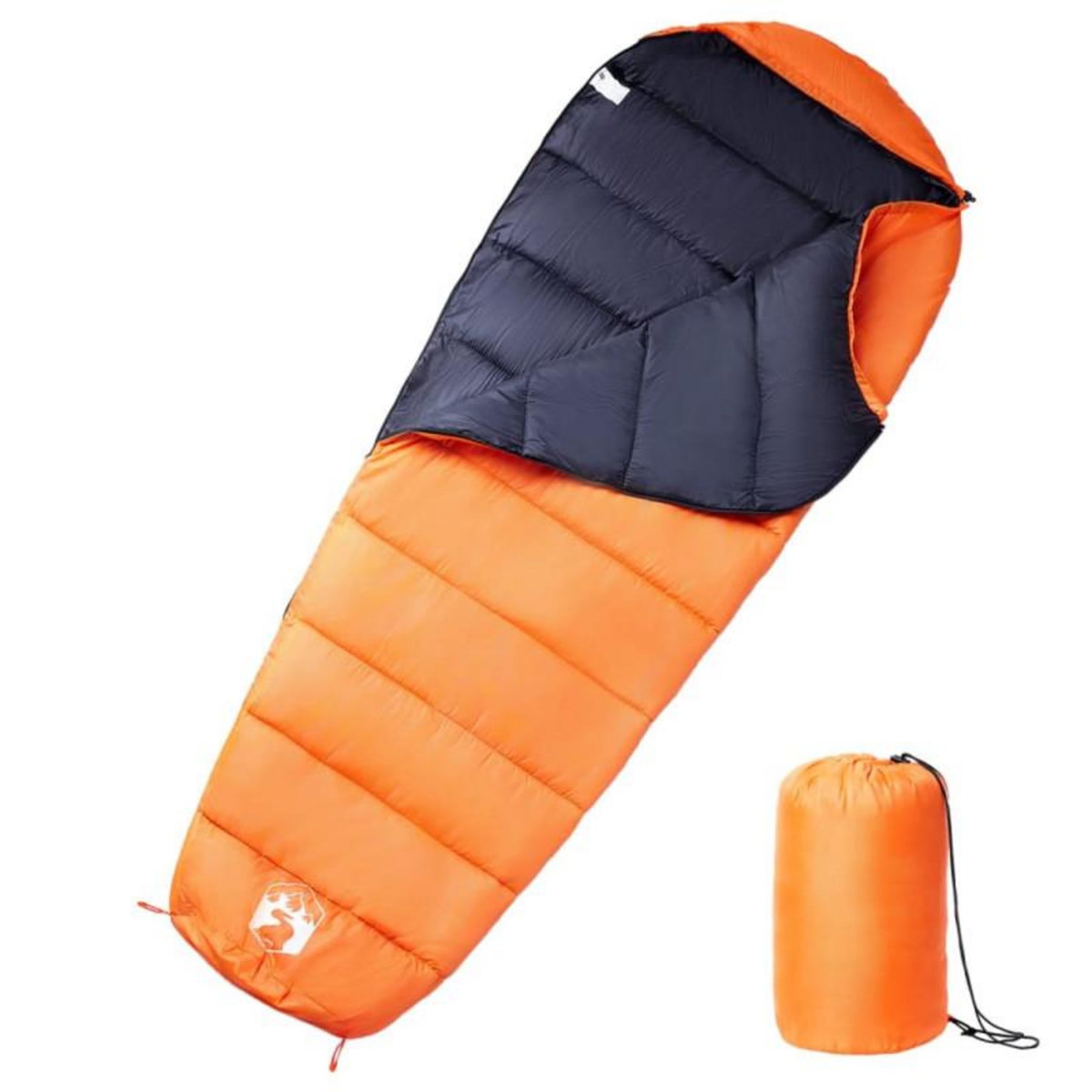 VIDAXL Sac de couchage momie pour adultes camping 3 saisons