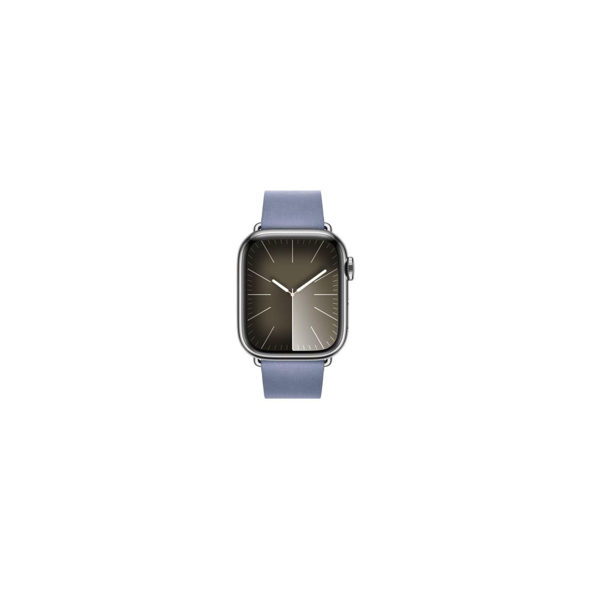 APPLE Bracelet Watch 41mm boucle moderne bleu lavande L