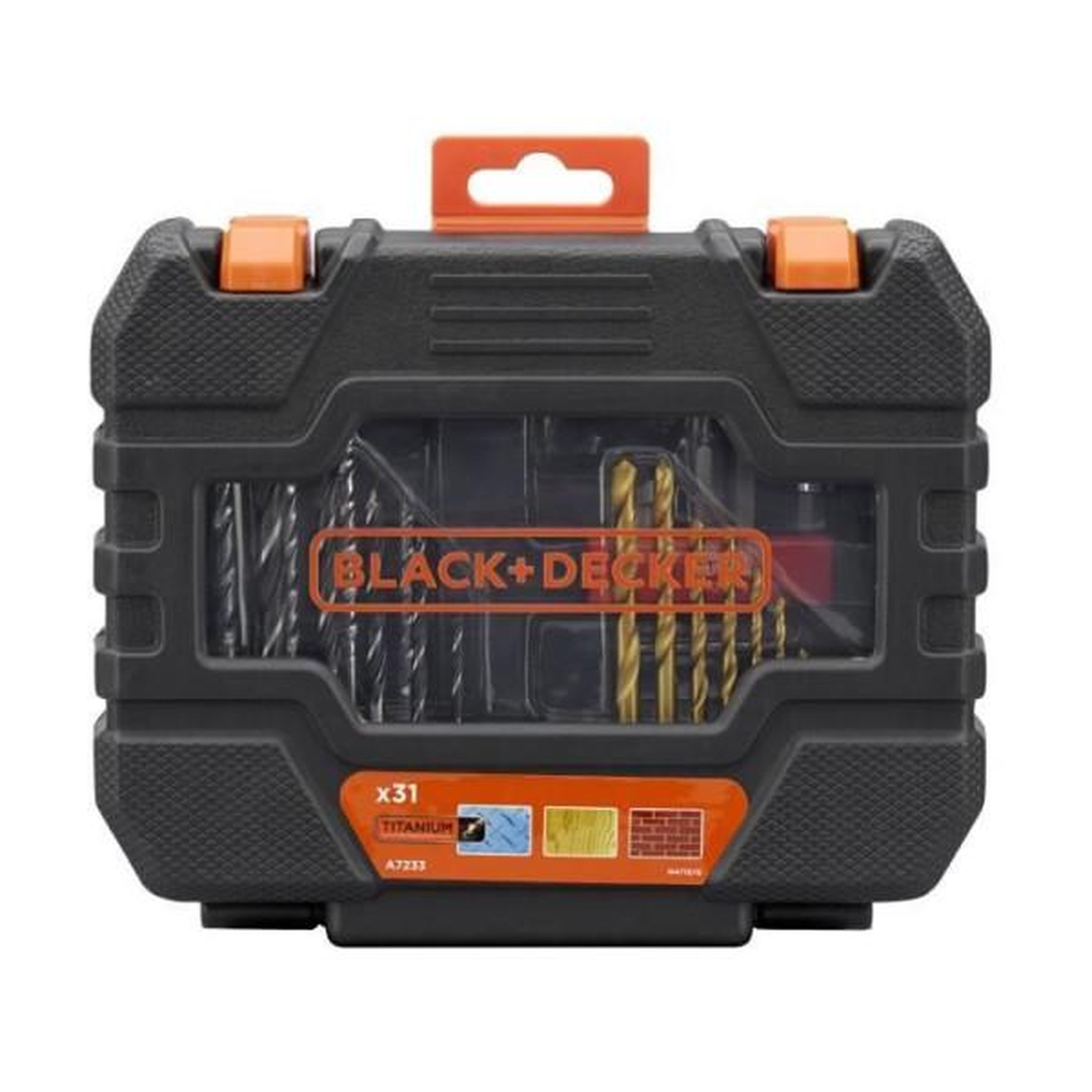Voir la diapositive 3 : Black et Decker Coffret Vissage Perçage (31 Accessoires) BLACK+DECKER - A7233-XJ