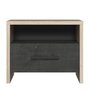 Voir la diapositive 2 : Chevet 1 tiroir 1 niche L49,6 x P36,3 x H40 cm KANSAS