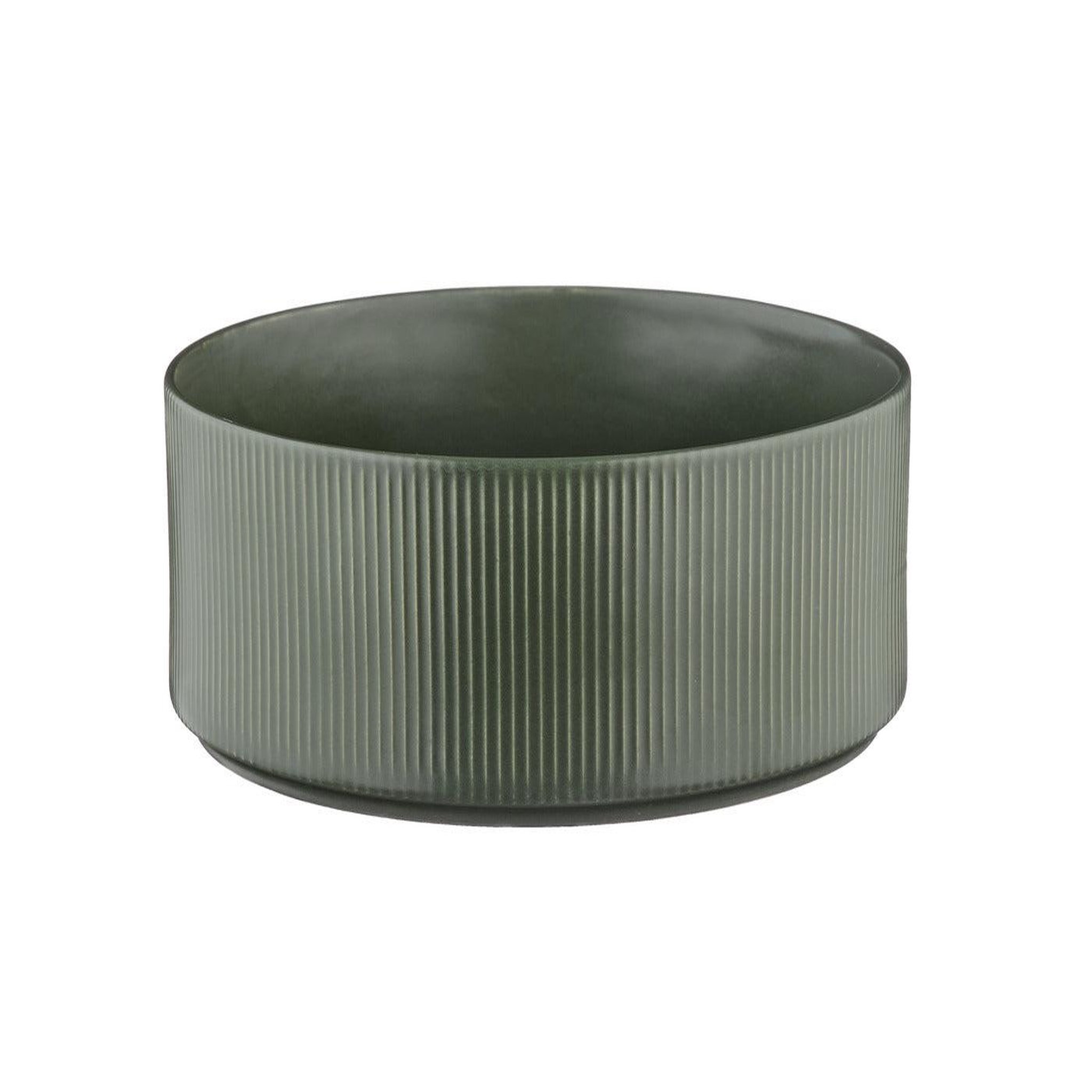 Voir la diapositive 6 : BJORN Saladier scandi ø21,5cm et ø27,5cm - 2 pièces - olive