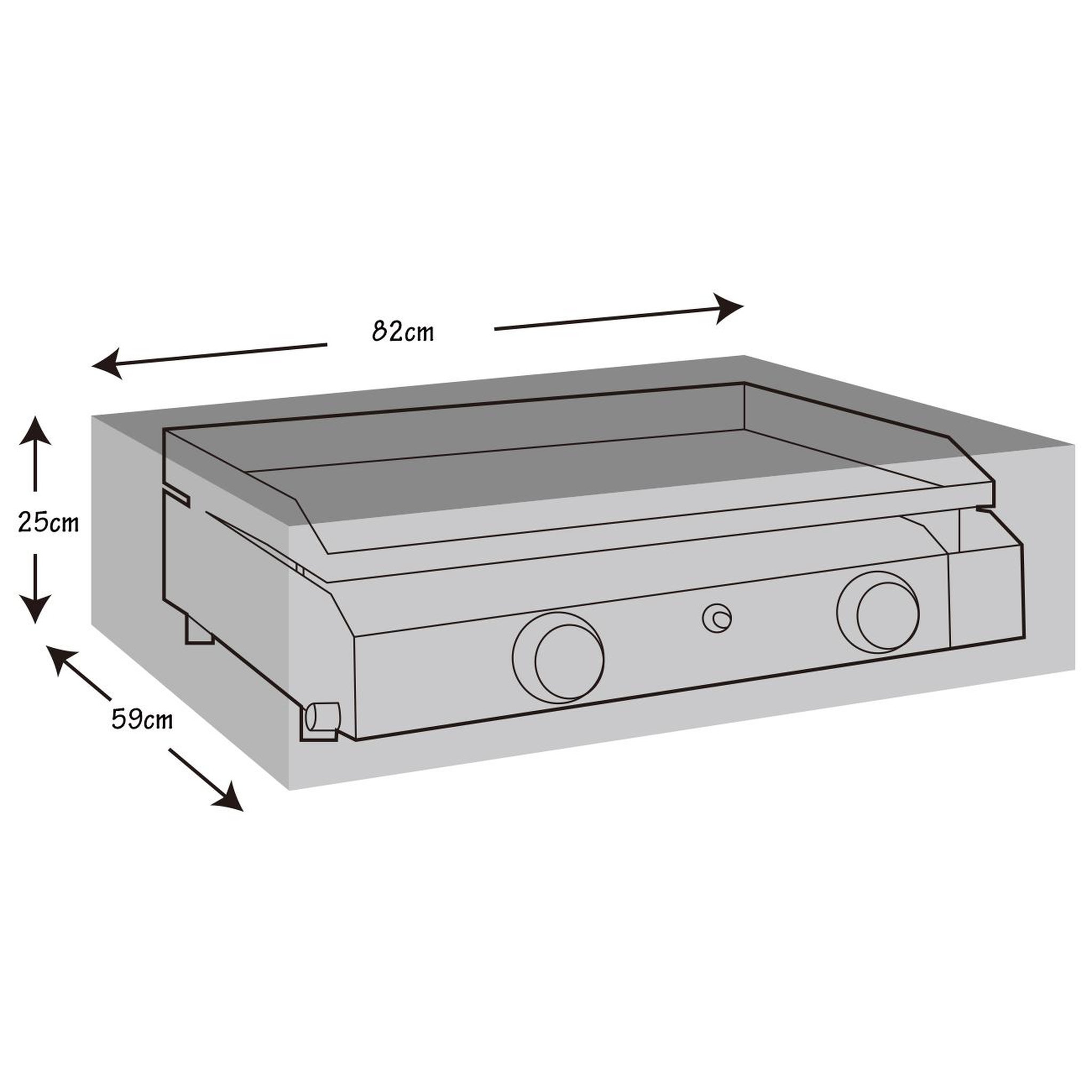  Housse de protection pour plancha à gaz  82x59x25cm  WERKA PRO